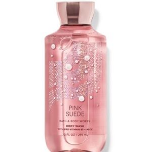 🩷 BBW Pink Suede Body Wash NEW